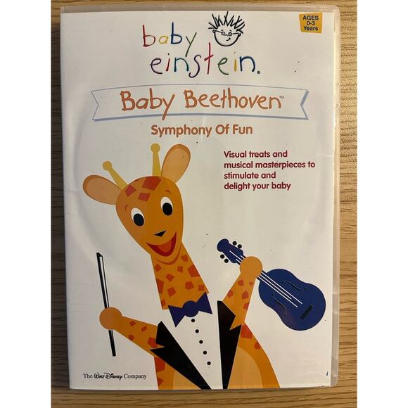 LOT OF 4 BABY EINSTEIN DVD Musical Adventure World Animals, Symphony Fun, Poetry - Picture 9 of 13